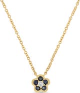 Bony Levy El Mar Gemstone & Diamond Flower Pendant Necklace (Online Trunk Show)
