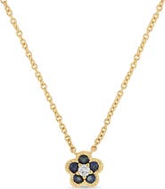 Bony Levy El Mar Gemstone & Diamond Flower Pendant Necklace (Online Trunk Show)