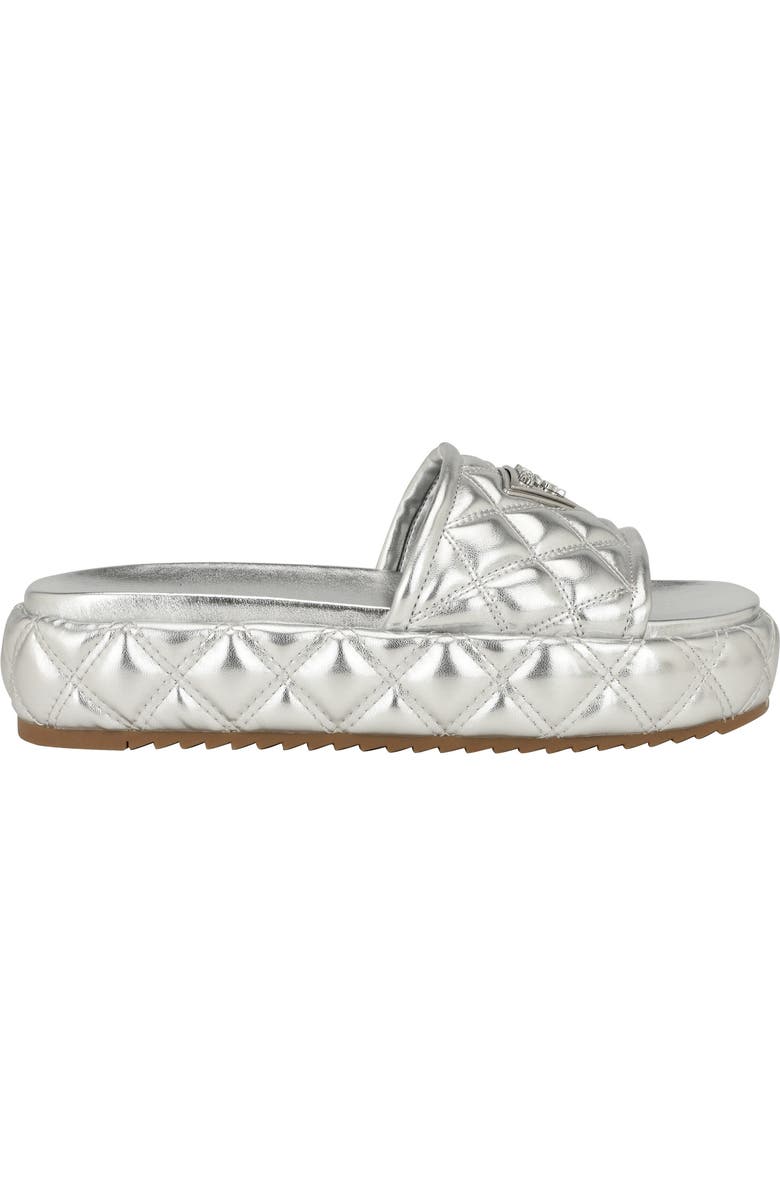 GUESS Longo Platform Slide Sandal, Alternate, color,