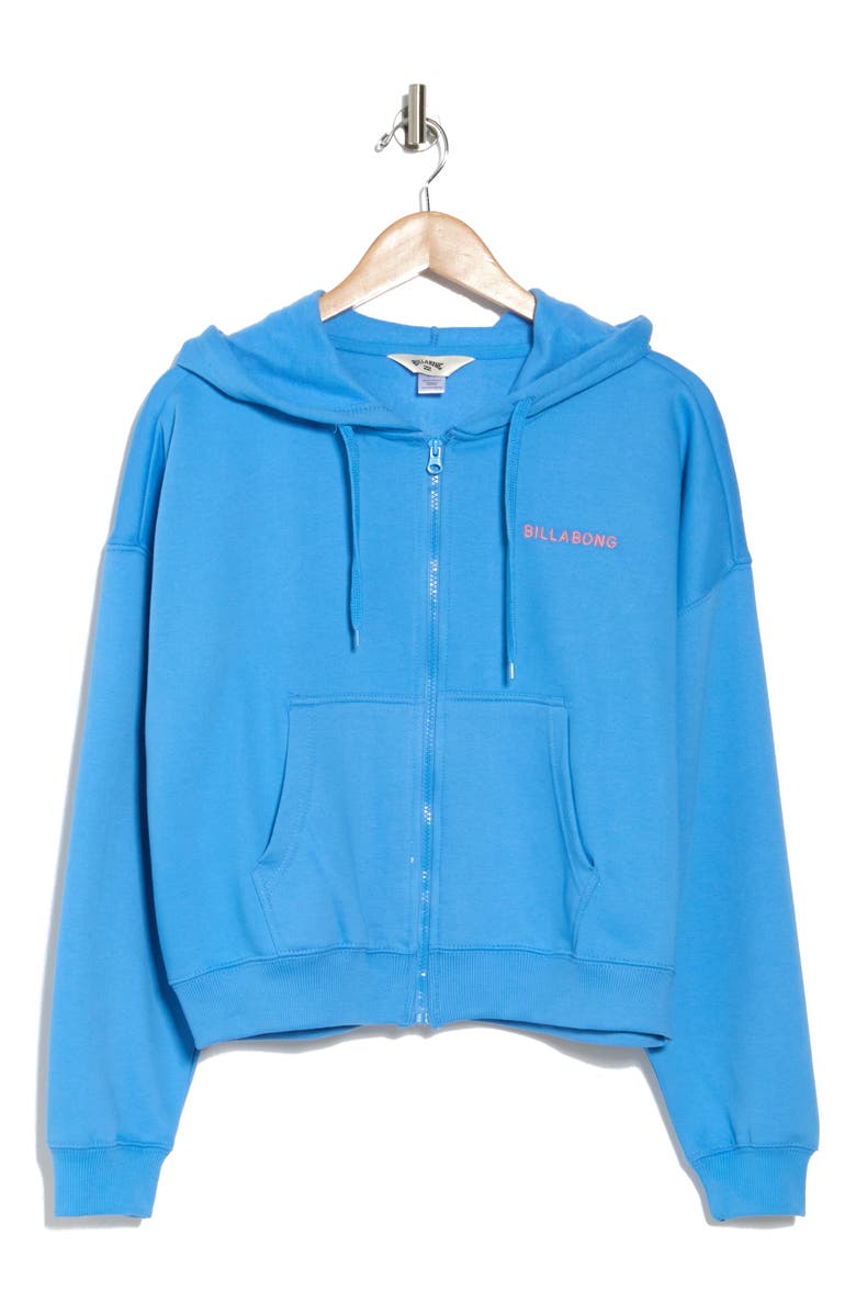 Billabong Zip it Hoodie, Alternate, color, Harbor Blue
