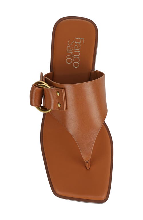 Franco Sarto Mavie Flip Flop In Brown