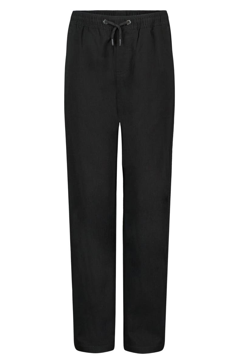 Billabong Larry Twill Drawstring Pants, Main, color, Raven