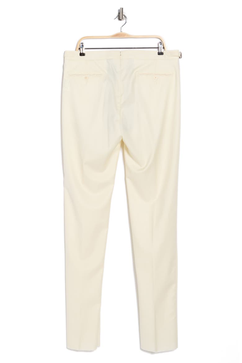 zanella pleated dress pants Danny Pleated Windowpane Check Wool Dress Pants (Men)