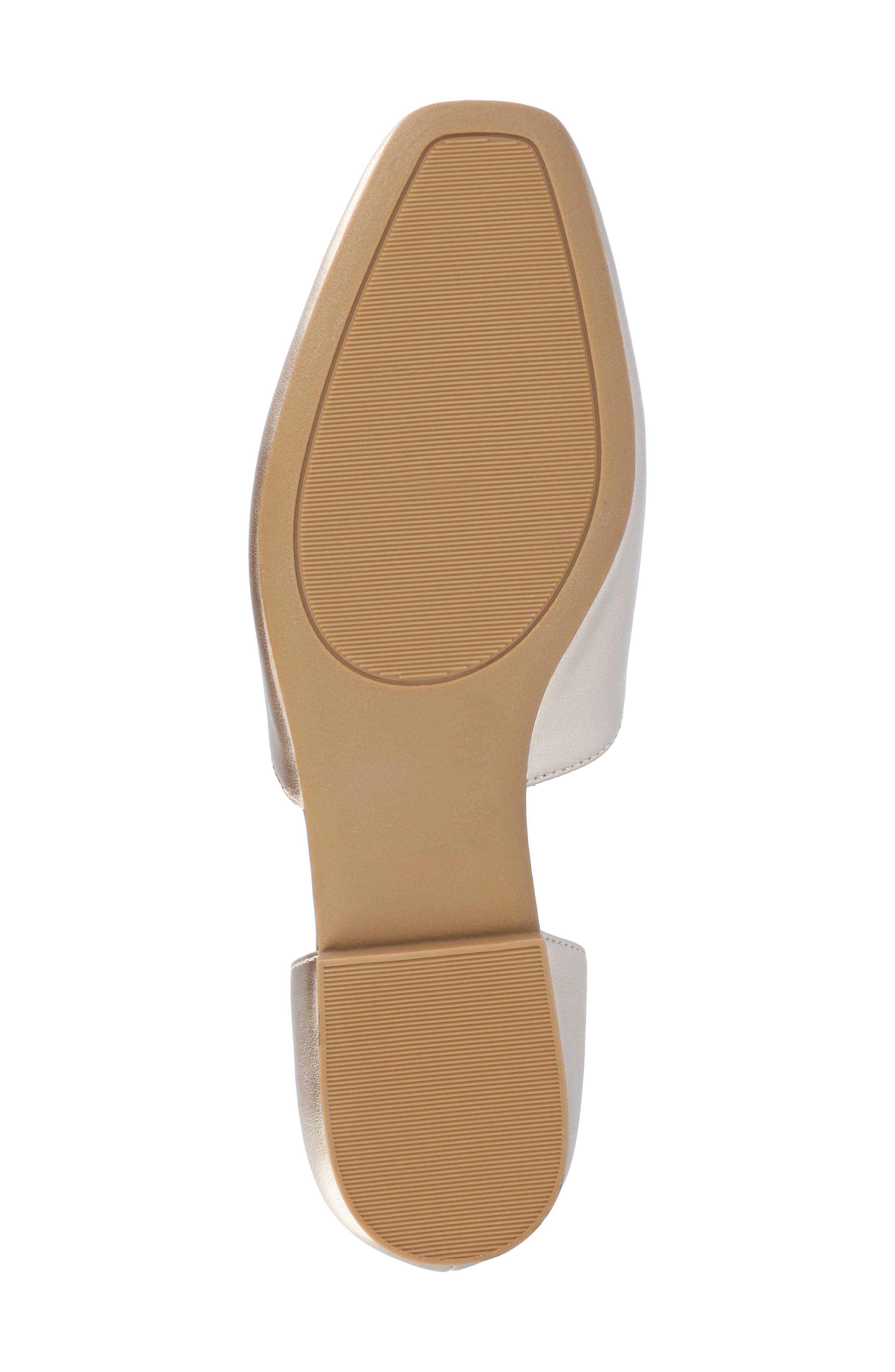 Kennza Mixed Media Loafer, Alternate, color, GOLD