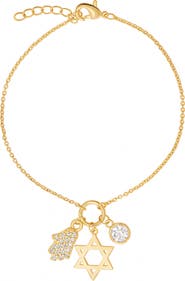 ATHRA LUXE Religious Charm Bracelet
