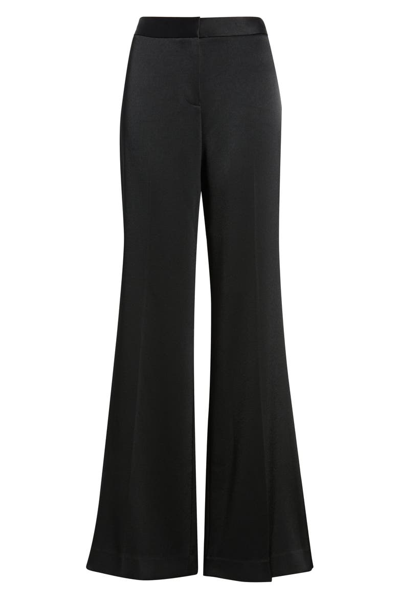 Belle Flare Pants, Alternate, color, BLACK