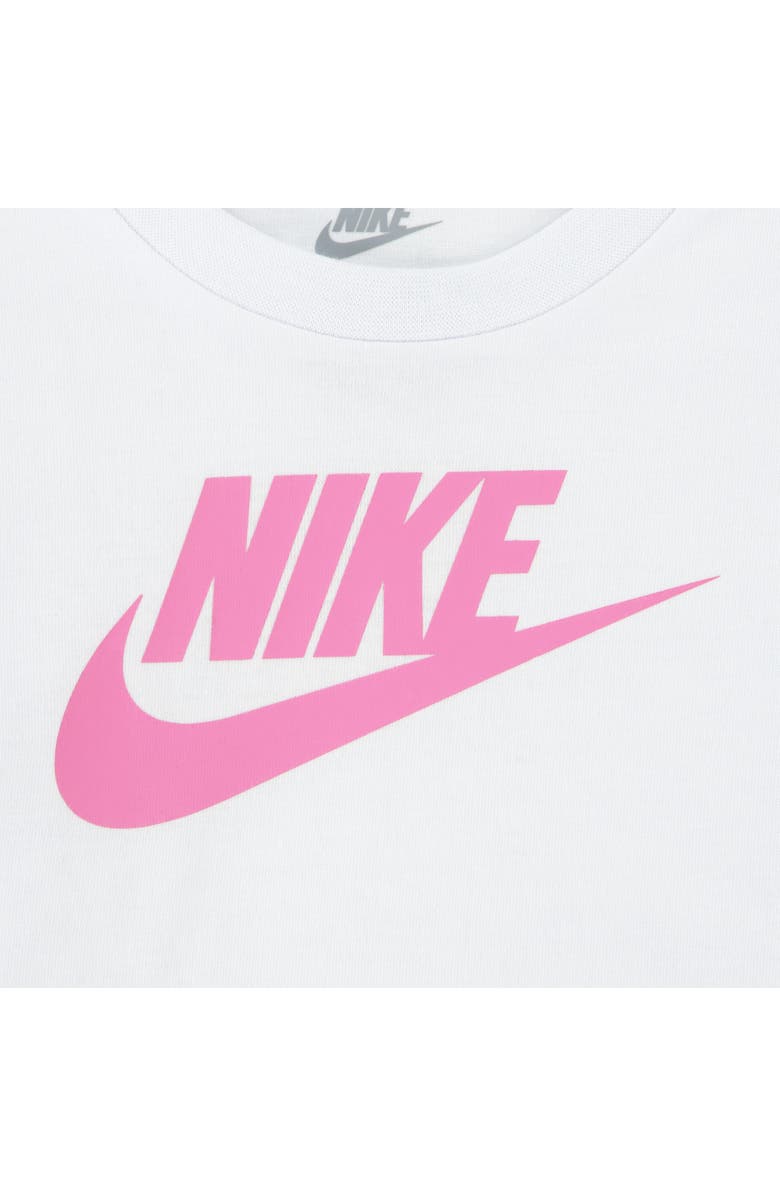 Nike Club Fleece Vest, Graphic T-Shirt & Joggers Set, Alternate, color, Magic Flamingo