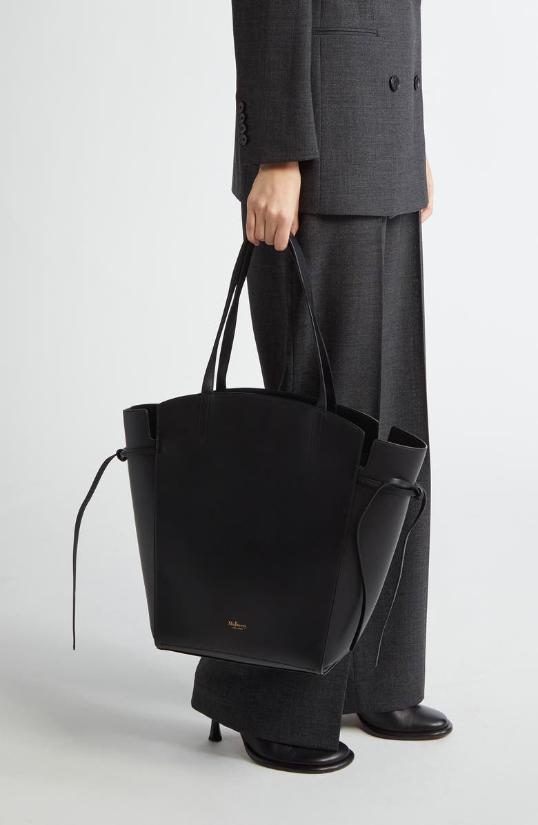 Mulberry Clovelly Calfskin Leather Tote, Alternate, color,