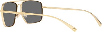 61mm Polarized Navigator Sunglasses