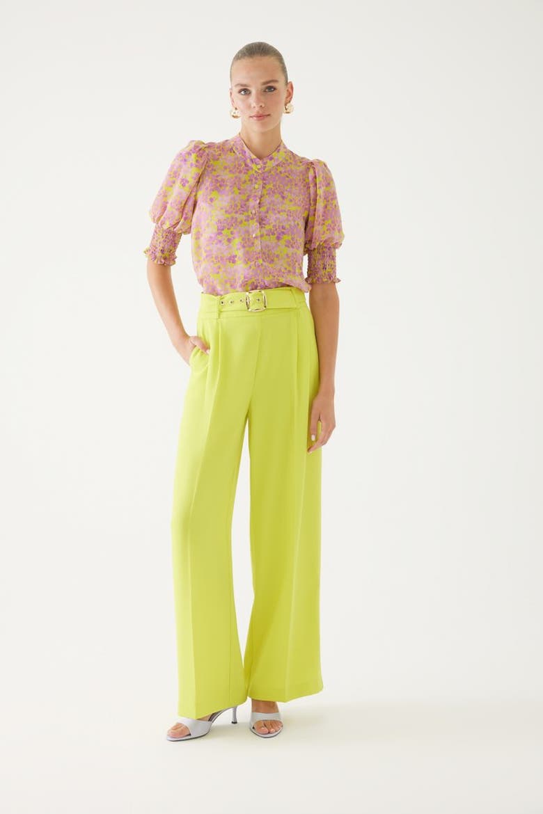 Isla Balloon Sleeve Shirt, Alternate, color, MULTI COLOR