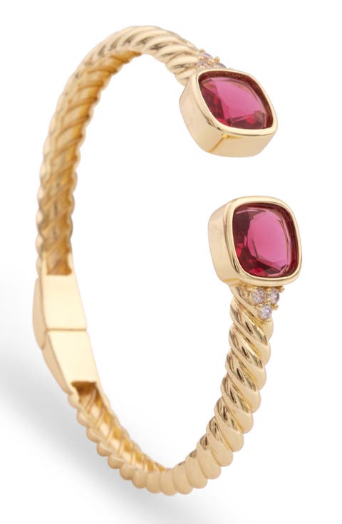 Cable Cuff Bracelet