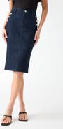 GUESS Riley Midi Pencil Skirt