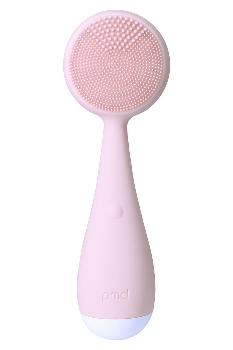 Clean Pro White Jade Facial Cleansing & Massaging Device, Main, color, CHERRY BLOSSOM PINK