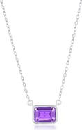 SIMONA Birthstone Cubic Zirconia Pendant Necklace