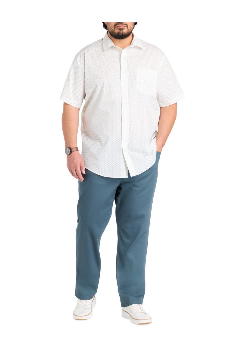 Big & Tall Tech Hole In One Sport Shirt, Alternate, color, WHITE