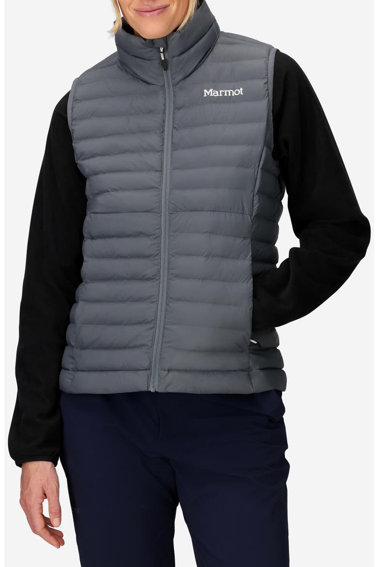 Echo Featherless Vest, Main, color, STEEL ONYX