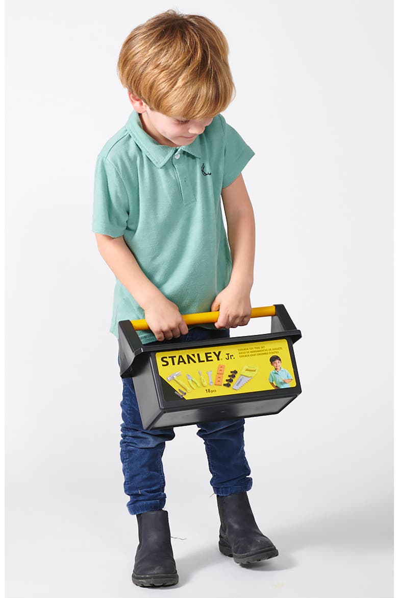 20-Piece Toy Toolbox Set, Alternate, color, YELLOW & BLACK