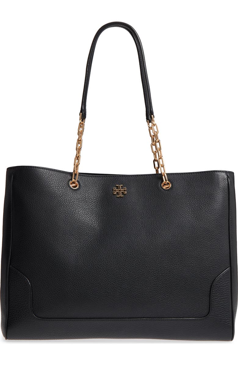 Tory Burch Marsden Pebbled Leather Tote, Main, color,
