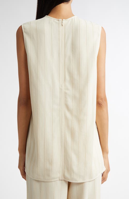 Totême Toteme Sleeveless Top In Ecru