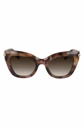 Roseau 50mm Gradient Cat Eye Sunglasses