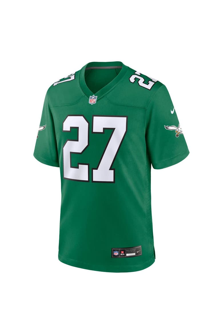 Men's Nike Quinyon Mitchell  Kelly Green Philadelphia Eagles Alternate Game Jersey, Alternate, color, Kelly Green