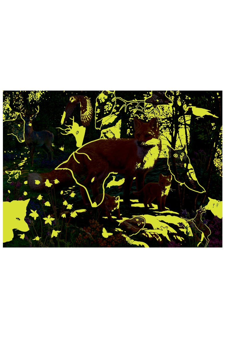 The Woodlands 500 Piece Jigsaw Puzzle, Alternate, color, Multicolor