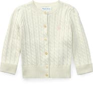 Ralph Lauren Cotton Mini Cable Cardigan