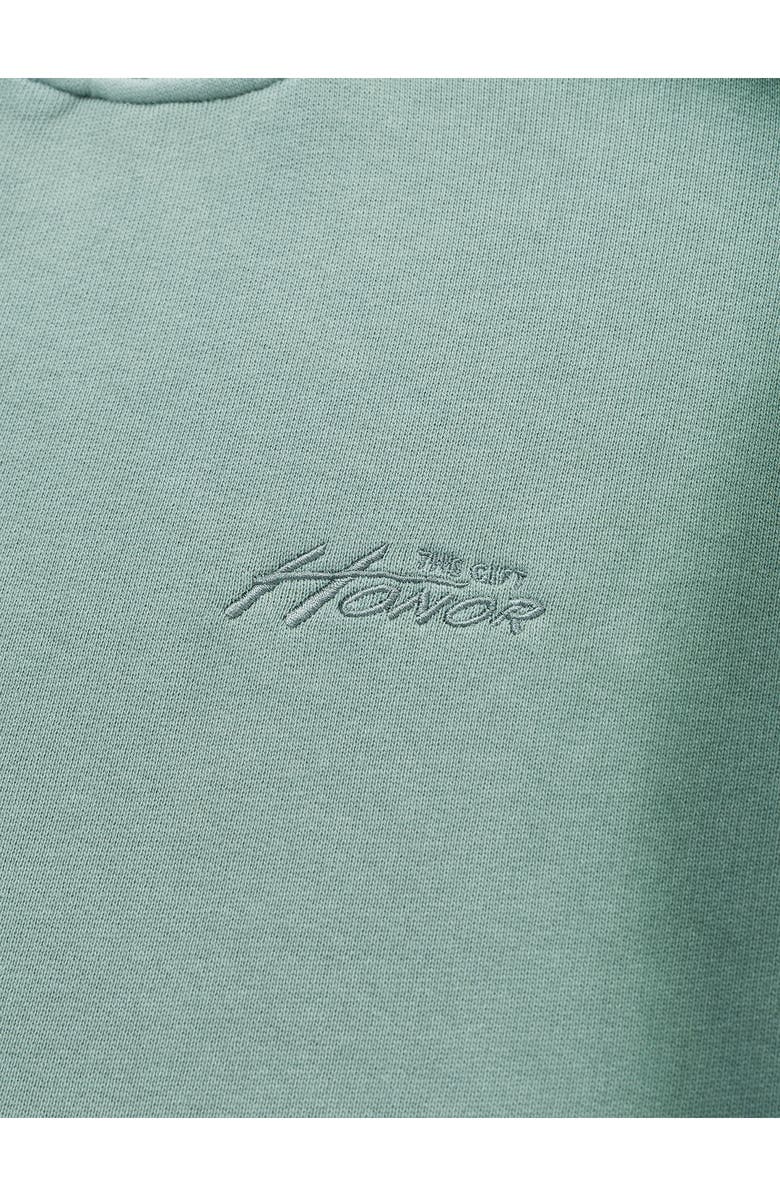 HONOR THE GIFT Spray Crop Muscle Top, Alternate, color, Green