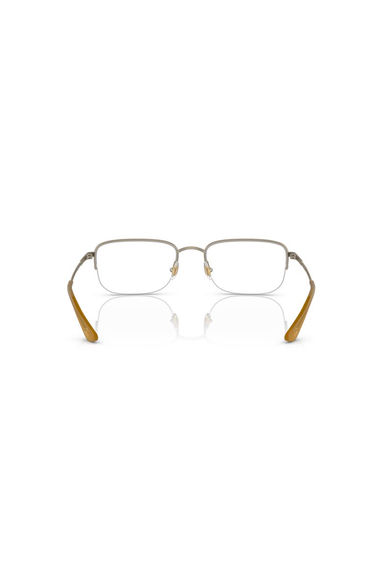 55mm Rectangle optical glasses, Alternate, color, Gold
