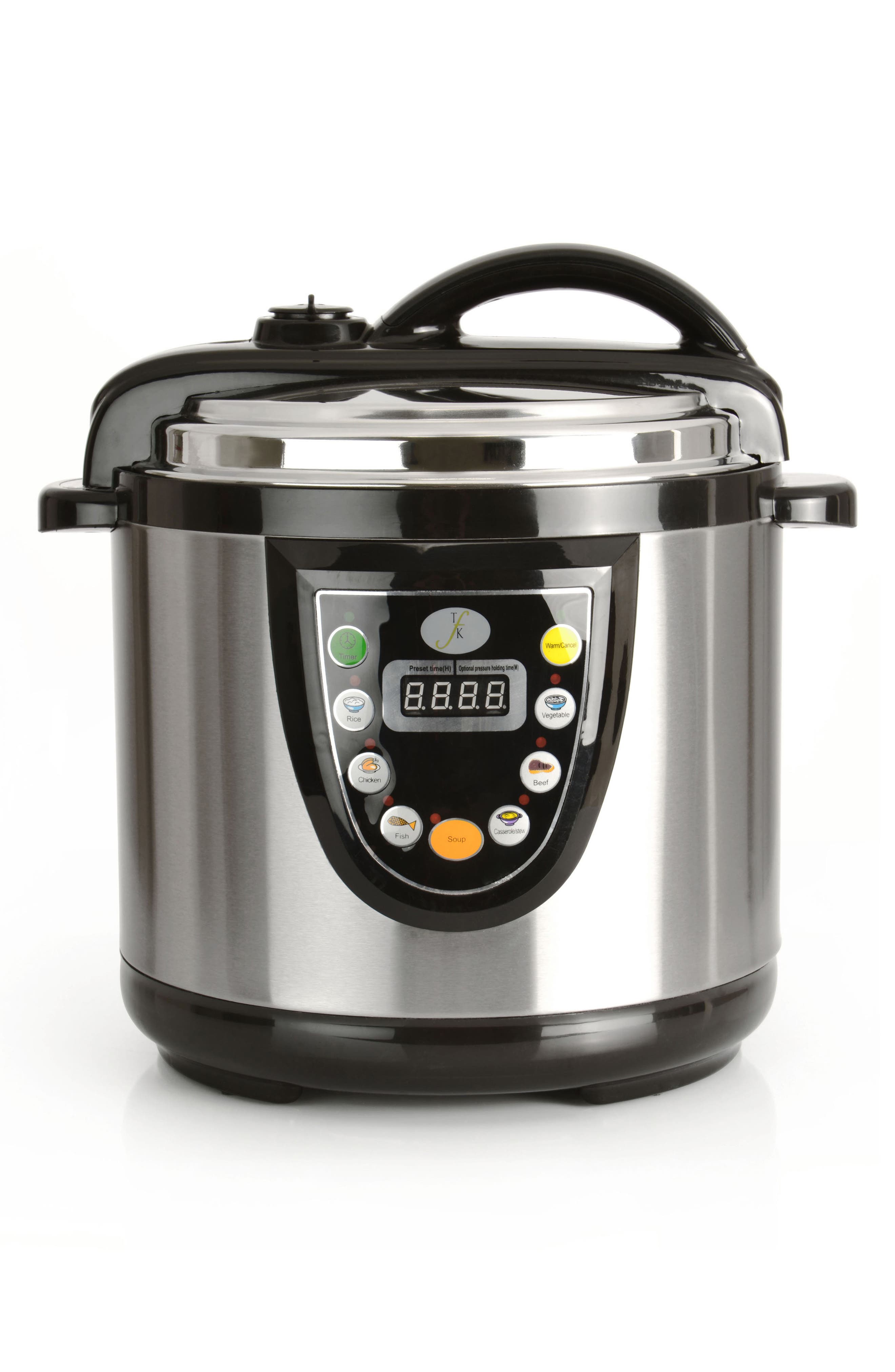 BergHOFF Electric 5-in-1 Pressure/Slow/Rice Cooker/Steamer/Warmer