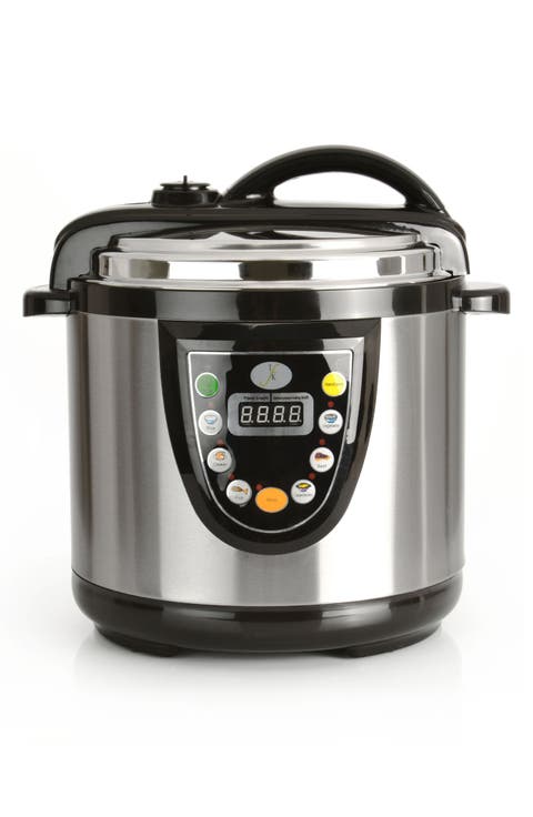 Electric 5-in-1 Pressure/Slow/Rice Cooker/Steamer/Warmer