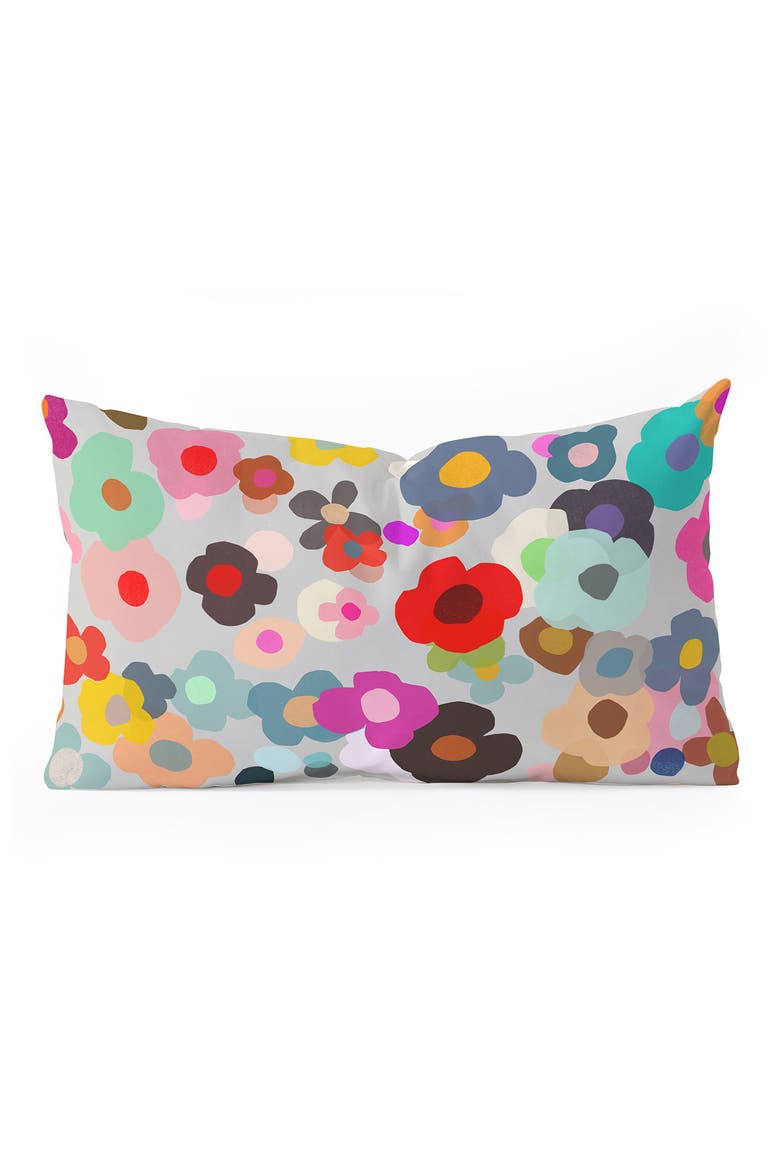 Poppy Oblong Throw Pillow, Main, color, MULTI
