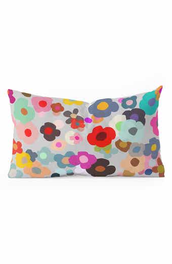 Deny Designs Poppy Oblong Throw Pillow