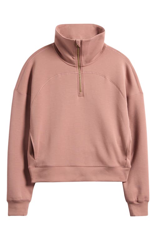 Rhone Dreamglow Half Zip In Pink