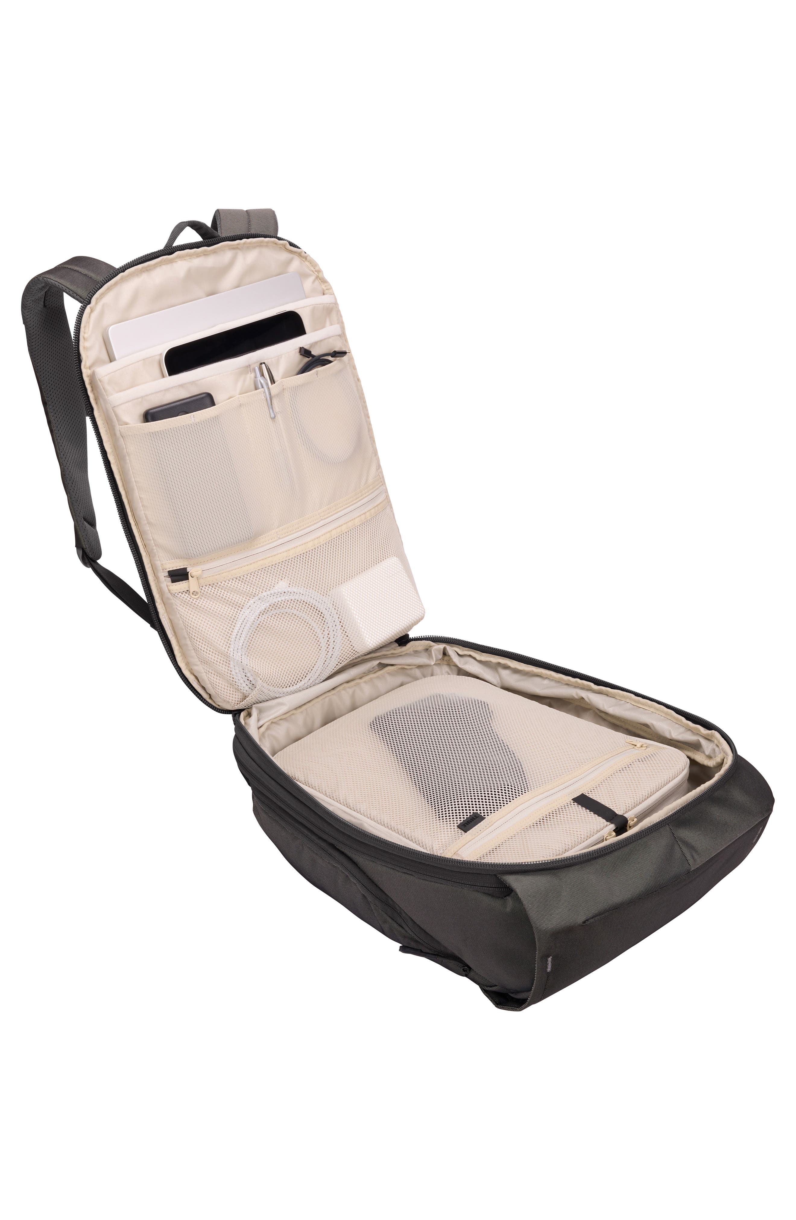 Thule Subterra 2 Water Resistant Travel Backpack, Alternate, color, Vetiver Gray