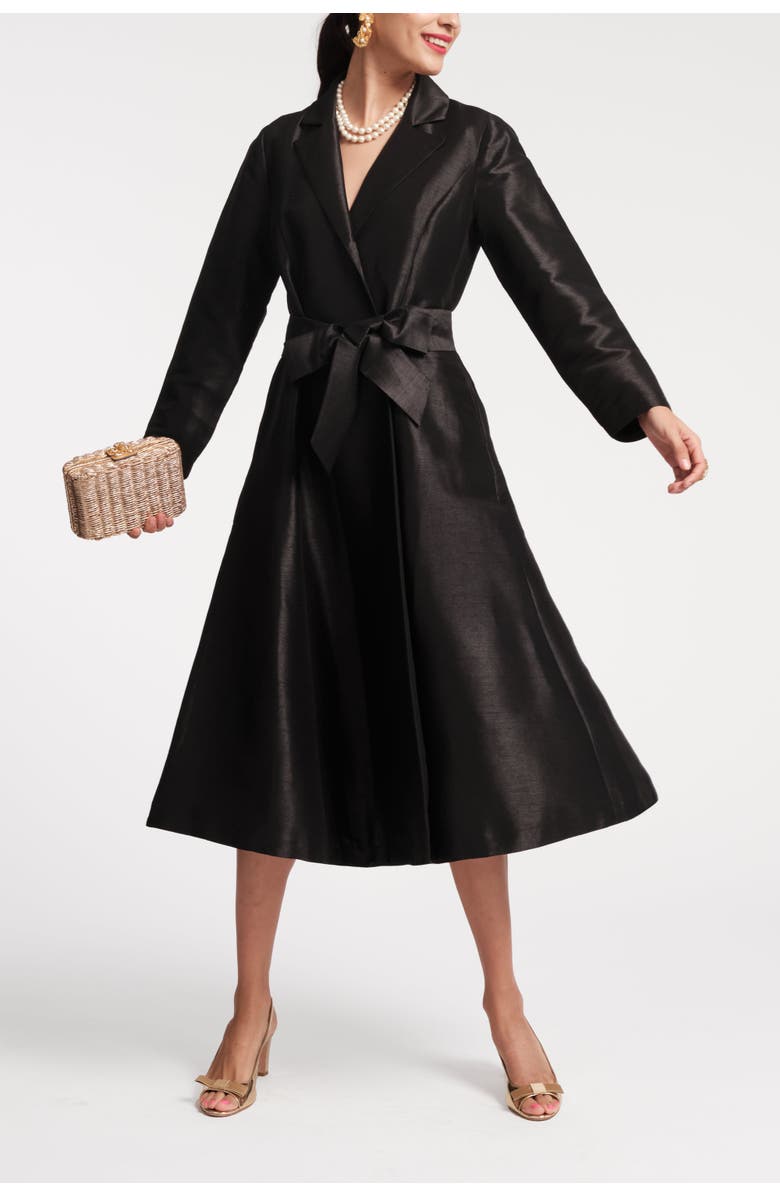 Frances Valentine Lucille Wrap Dress Solid, Main, color, 