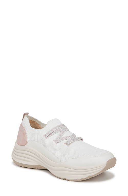 Bzees Women's Impact Washable Slip On Sneakers In White Knit