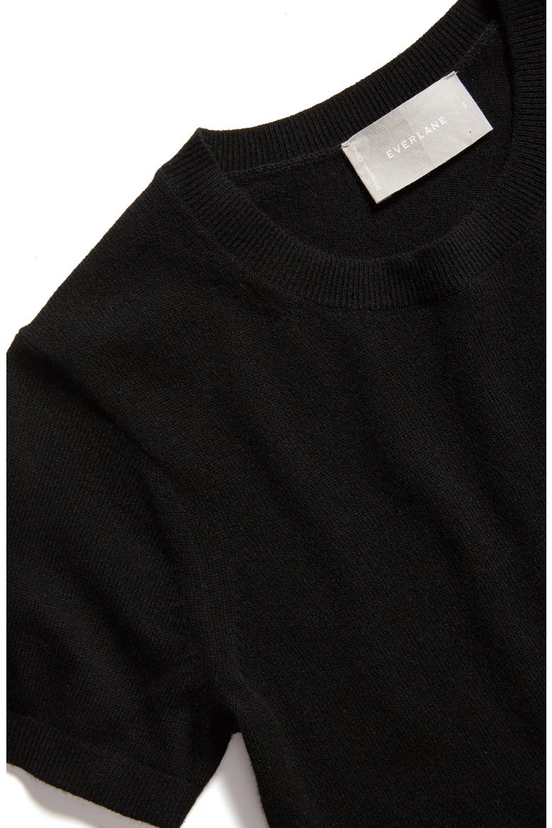 The Cashmere Tee, Alternate, color, BLACK