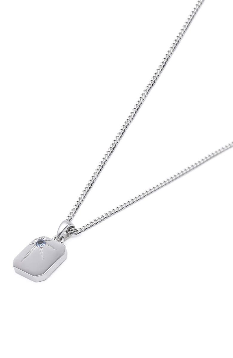 Serge DeNimes Guardian Pendant Necklace, Alternate, color, Silver