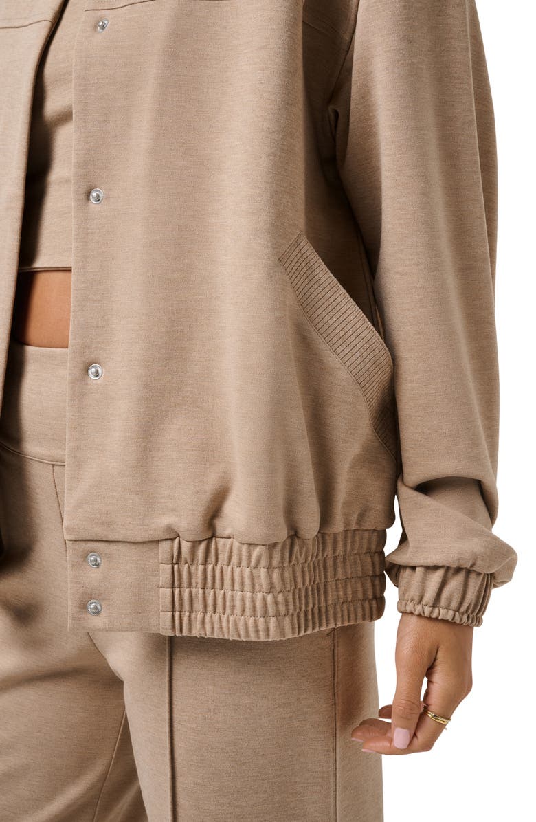 TravisMathew Friday Ponte Bomber Jacket, Alternate, color,