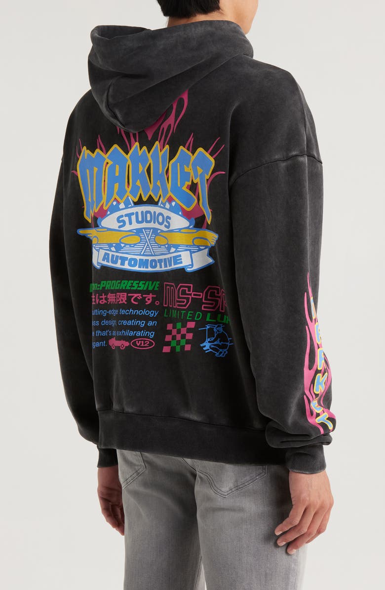 MARKET V12 Graphic Hoodie, Alternate, color,
