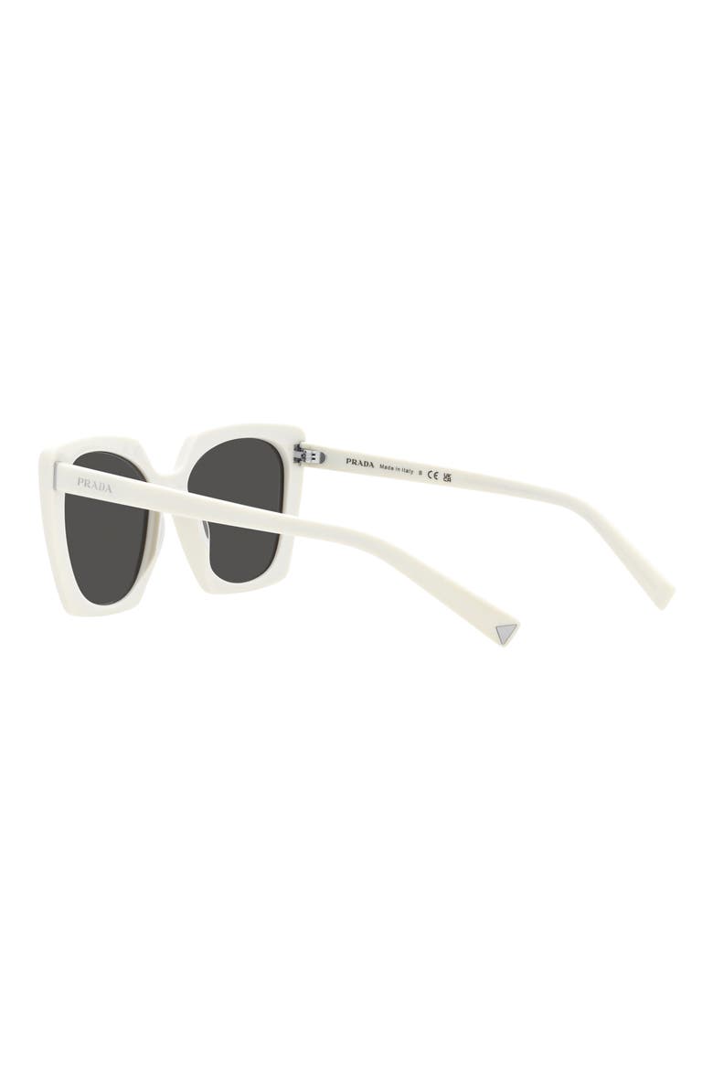 55mm Square Sunglasses, Alternate, color, BONE