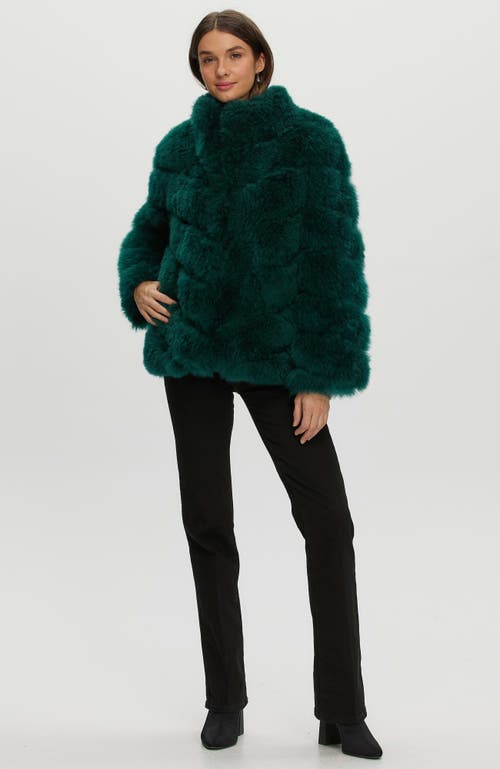 Gorski Select Cashmere Goat Jacket In Green