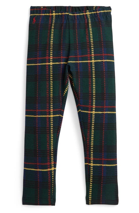 Kids' Plaid Cotton Leggings (Toddler & Little Kid)