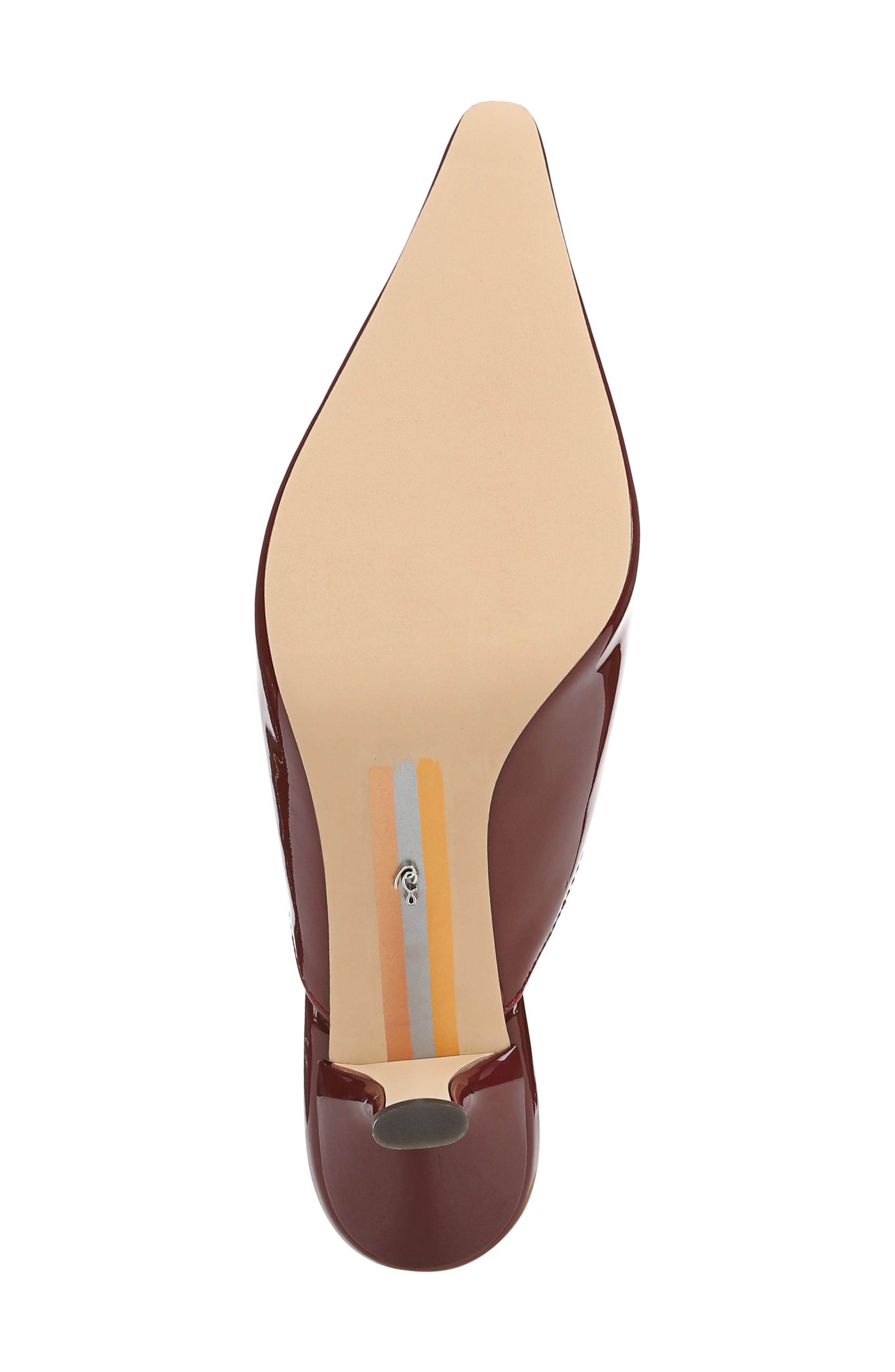 Brandy Pointed Toe Mule, Alternate, color, FRENCH MERLOT