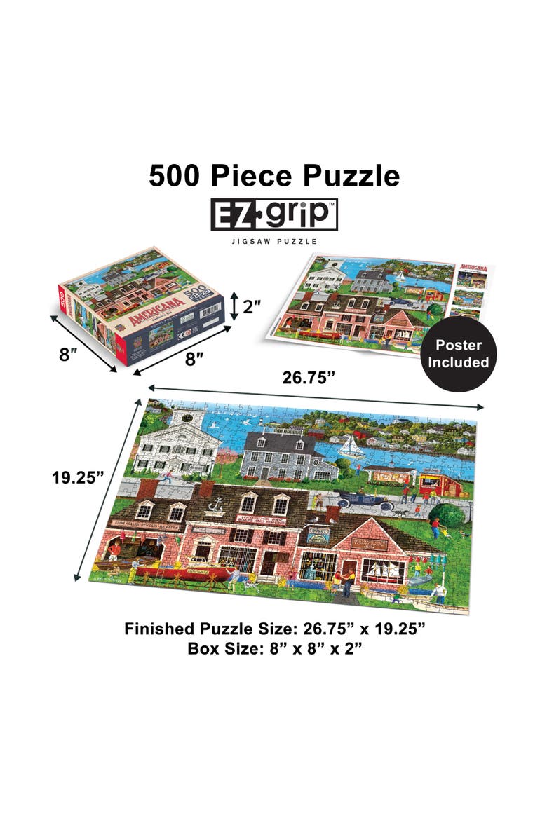 Hammock Bay 500 Piece Jigsaw Puzzle, Alternate, color, Multicolor