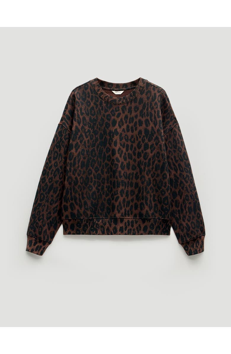 Hush Leopard Print Sweatshirt, Alternate, color, Soft Leopard