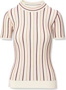 rag & bone Victoria Stripe Rib Knit Top