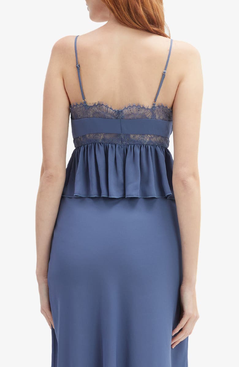 Bardot Amar Lace Detail Camisole, Alternate, color, Dusty Blue