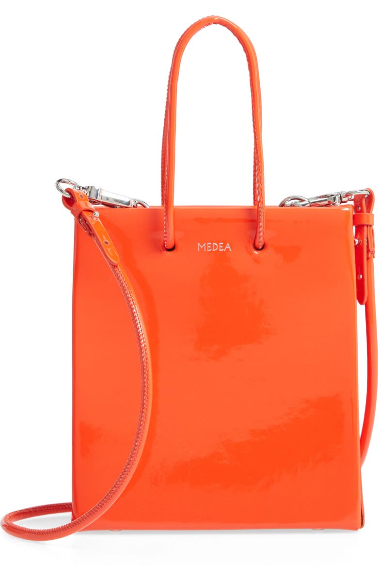 Medea Short Vinyl Bag, Main, color,